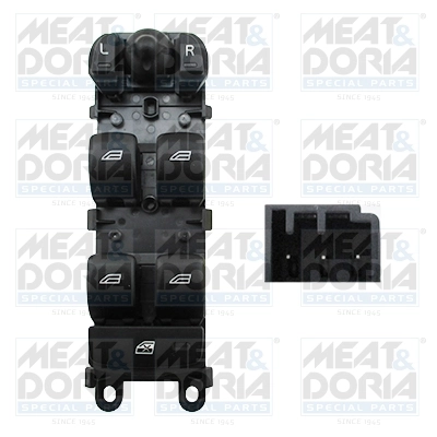 Switch, window regulator